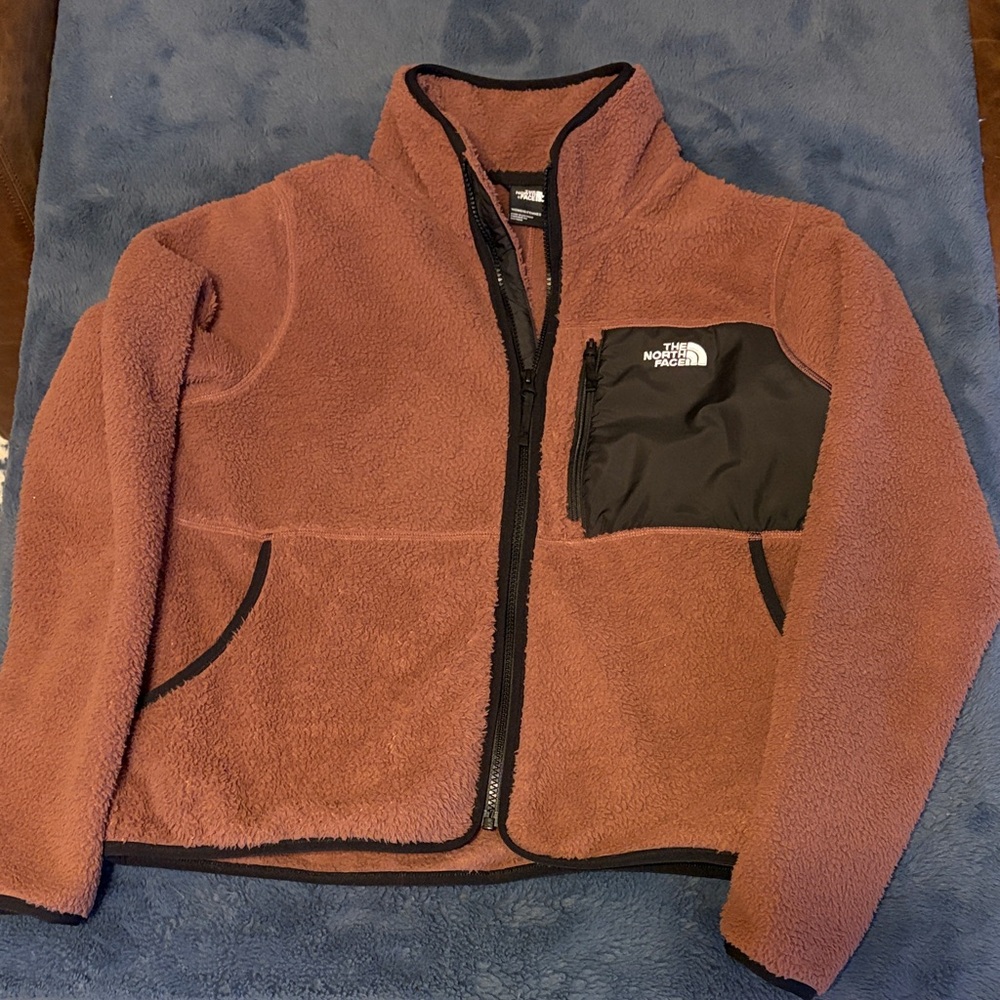 The North Face Women’s Yumiori Off Peak Full Zip Fleece Jacket Rosy/Mauve, Sz M